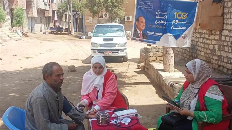 100 يوم صحة ببنى