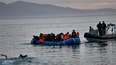 إنقاذ 26 مهاجرًا غير شرعي قبالة سواحل جزيرة 