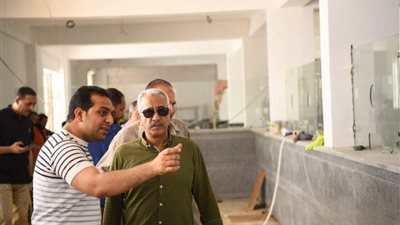 نائب محافظ قنا يتفقد الأعمال الإنشائية للمركز التكنولوجي التابع للديوان العام
