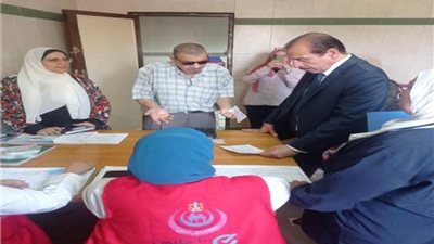 نائب وزير الصحة يتفقد مركز طبي سراي القبة التابع لمنطقة الزيتون الطبية بمحافظة القاهرة