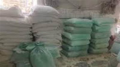 ضبط 7 أطنان دقيق مدعم خلال حملات تموينية على مدار 24 ساعة