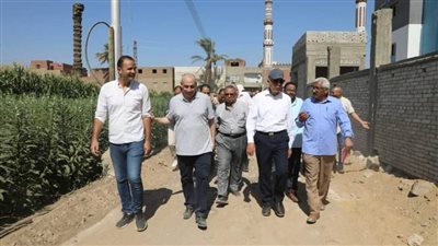 محافظ المنيا يتفقد مشروعات 