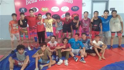 بدء تدريبات المصارعة للاعبي المشروع القومي للموهبة بكفر الشيخ