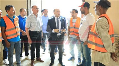 جولة تفقدية لأعمال ترميم مسجد «أبوغنام» الأثري بكفر الشيخ