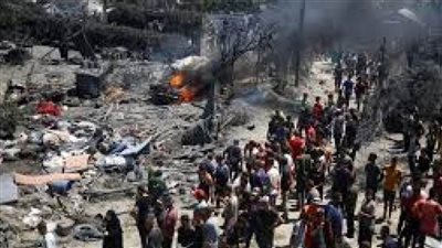 الإعلام الحكومي: الاحتلال يقصف 172 مركزًا للإيواء مأهولاً بعشرات آلاف النازحين