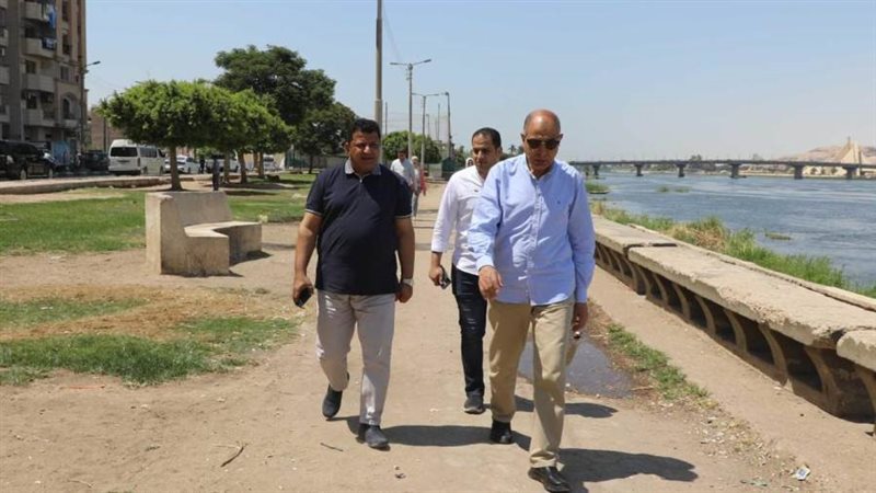 محافظ المنيا يتفقد