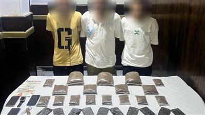 ضبط 9 تجار مخدرات بحوزتهم كميات كبيرة من «الاستروكس والحشيش و«الشادو» بالقاهرة.. صور