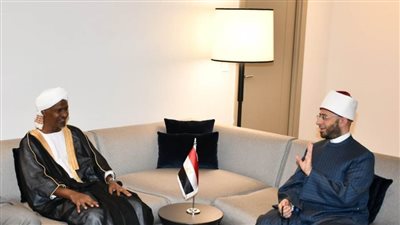 الدكتور أسامة الأزهري يلتقي وزير الأوقاف السوداني