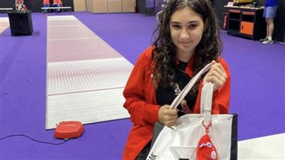 أصغر لاعبة في بعثة مصر: استمتعت واستفدت كثيرا بتواجدي في الأولمبياد في سن 14 عاما