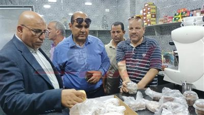 ضبط أسماك ومواد غذائية منتهية الصلاحية بكفر الشيخ