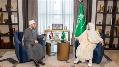 وزير الشؤون الإسلامية والدعوة والإرشاد يستقبل وزير الأوقاف