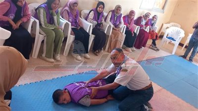 دورة إسعافات أولية لأعضاء أندية التطوع بشباب كفر الشيخ 