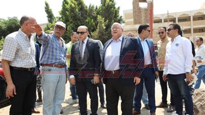 عبدالمعطي يتفقد أعمال صيانة وتطوير كوبري الهويس ببيلا في كفر الشيخ