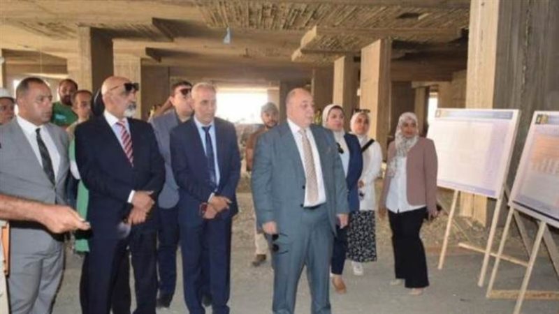 متابعة مشروع مستشفى