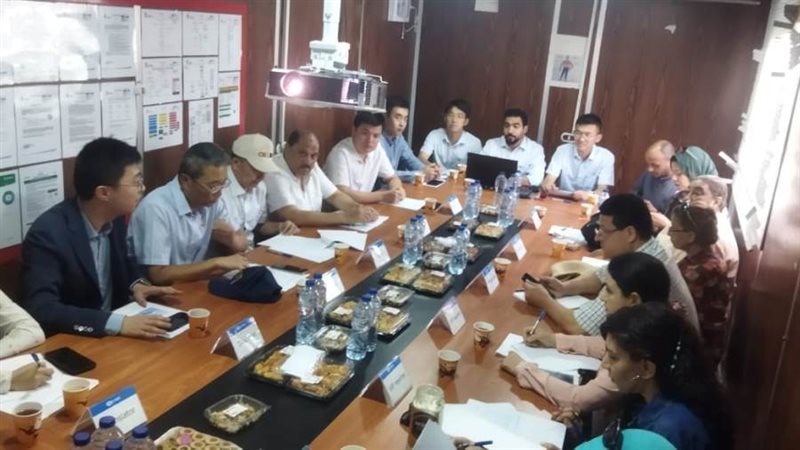 وفد صيني وصحفي بالإسكندرية