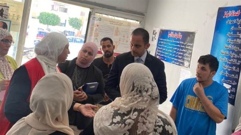 جولة نائب وزير الصحة