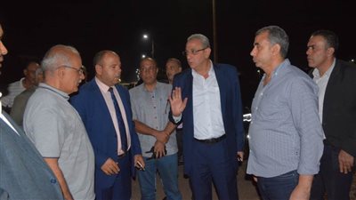  بالصور.. محافظ الغربية يتفقد الأعمال النهائية في رصف طريق  