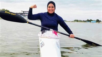 سما فاروق تتأهل للأدوار ربع النهائي للكاياك بأولمبياد باريس