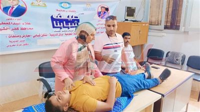دورة تدريبية في الإسعافات الأولية لأعضاء أندية التطوع بقلين بكفر الشيخ 