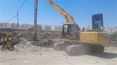 محافظة الإسكندرية: تنفيذ إزالة 57 تعديًا على أراضي الدولة