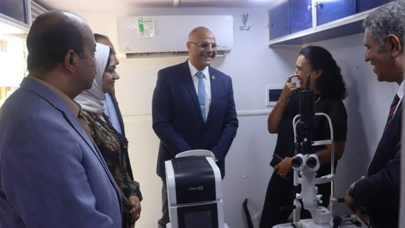 محافظ القليوبية يتفقد