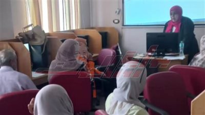 د.عبير هيكل تدرب مراجعي الحسابات ومسئولي التسوية بصحة كفر الشيخ