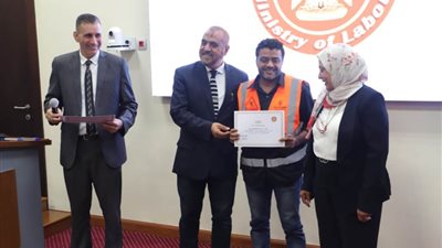 ختام برنامج تدريبي لفريق الإسعافات الأولية والأزمات بوزارة العمل