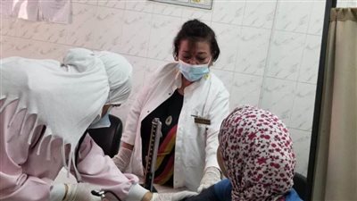 حياة كريمة.. توقيع كشف طبي مجانا على 1594 حالة بقافلة طبية بالحتاحتة بسمالوط