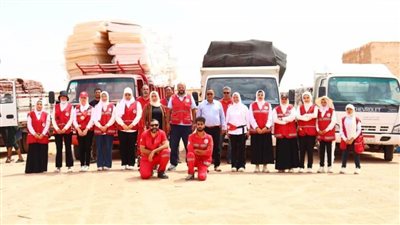 «الوادي الجديد» تدفع بفرق إغاثة ومساعدات للمناطق المتضررة من السيول