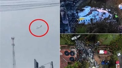 عاجل.. الناجون من حادث الطائرة البرازيلية يروون لحظات الصراع مع الموت