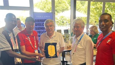 رئيس اللجنة الأولمبية الدولية يهنئ مصر على إنجاز أحمد الجندي