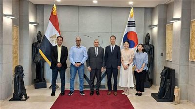 الخطيب يستقبل وفد كوريا الجنوبية لنشر كرة السرعة 