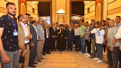 محافظ أسيوط يفتتح أعمال التطوير ببوابة دير السيدة العذراء بدرنكة 