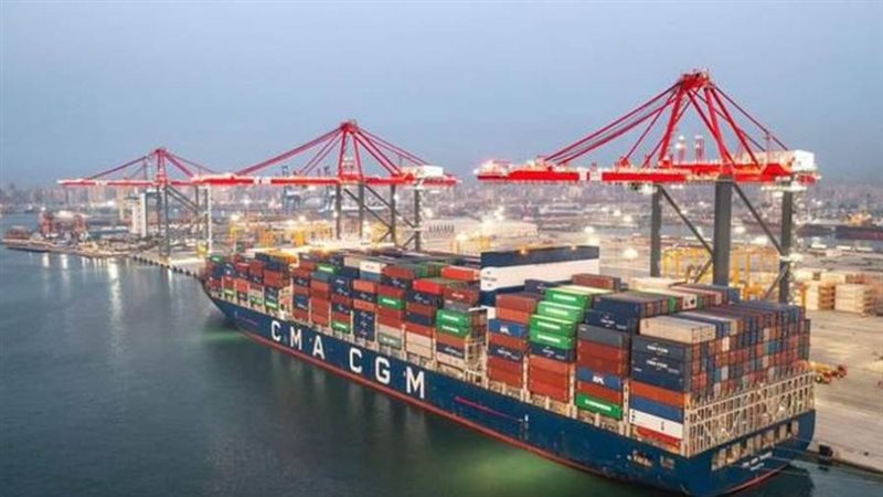 حركة تداول الحاويات