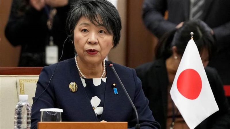 وزيرة الخارجية اليابانية