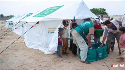مركز الملك سلمان للإغاثة يقدم مساعدات لإغاثة المتضررين من السيول والأمطار في باليمن