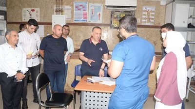 محافظ أسيوط يتفقد مستشفى الشاملة والإيمان العام 