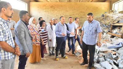 محافظ أسيوط يواصل جولاته الميدانية على مشروعات الثروة الحيوانية ويعلن إنشاء مركز لأبحاث علوم الحيوان