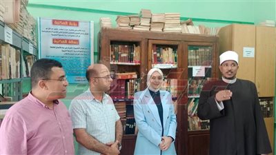 رئيس منطقة كفر الشيخ الأزهرية يستقبل وفد قطاع المعاهد والبحث العلمي