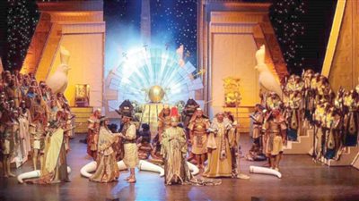 ''أوبرا عايدة'' بثوب جديد بإيطاليا مستلهم من سحر الحضارة الفرعونية