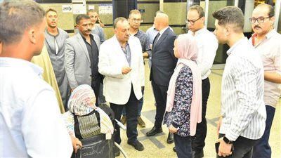 محافظ أسيوط يتفقد مستشفى أبو تيج النموذجي لمتابعة سير العمل 