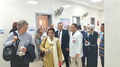 الصحة العالمية تُشيد بمستشفى صدر المنصورة  في مكافحة الدرن