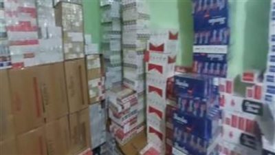 أجهزة الأمن تضبط أكثر من 105 آلاف عبوة سجائر بالقاهرة بقصد حجبها عن الأسواق