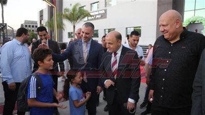 محافظ كفر الشيخ يتفقد المنشآت الرياضية بنادي سيتي كلوب