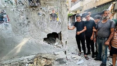 شهيدان و8 إصابات في قصف جوي إسرائيلي يستهدف مخيم بلاطة