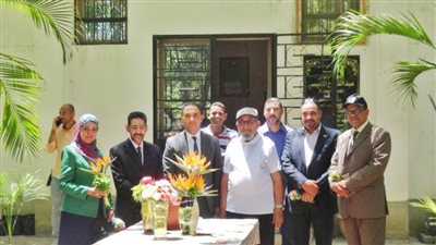 جامعة المنيا تستقبل لجنة تقييم أفضل جامعة صديقة للبيئة