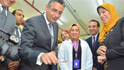 وزير التموين يتفقد مصلحة دمغ المصوغات والموازين 