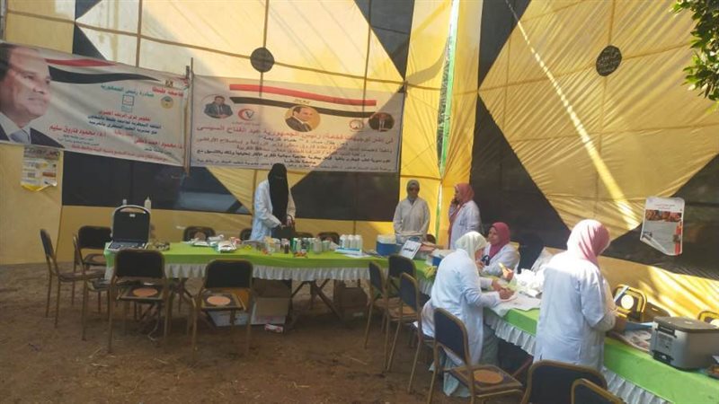 جانب من فعاليات القافلة