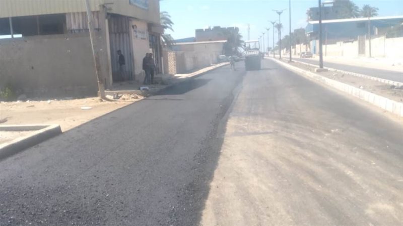 رصف طريق المصيف بادكو