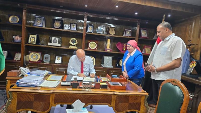 محافظ القليوبية يعتمد